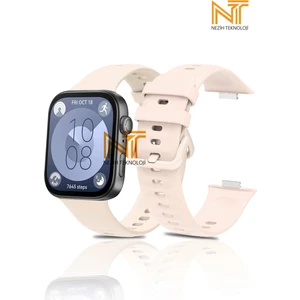 Huawei Watch Fit 3  Fit 4  Fit 4 Pro Uyumlu  Yumuşak Jel Silikon Kordon  Strap