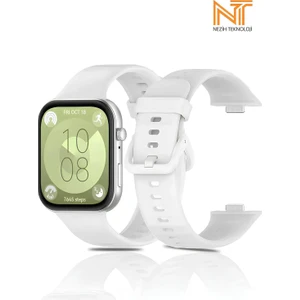 Huawei Watch Fit 3 / Fit 4 / Fit 4 Pro Uyumlu  Yumuşak Jel Silikon Kordon / Strap