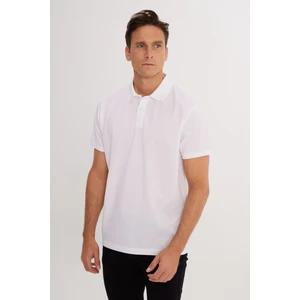 Pamuklu Slim Fit Dar Kesim Polo Yaka Tişört