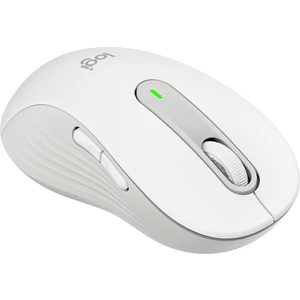 Signature M650 Büyük Boy Sol El Için Sessiz Kablosuz Mouse - Beyaz