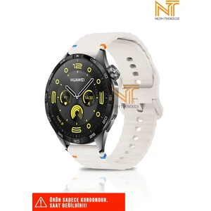 Xiaomi Watch S1 / S1 Pro / S1 Active 46MM / Mi Watch Color Uyumlu Wave Silikon Kordon 22MM