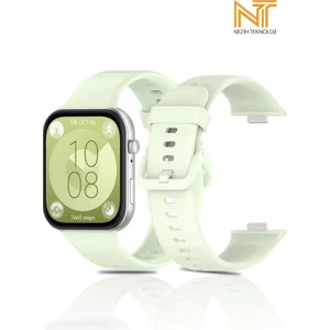 Huawei Watch Fit 3 / Fit 4 / Fit 4 Pro Uyumlu  Yumuşak Jel Silikon Kordon / Strap