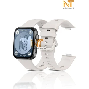 Huawei Watch Fit 3  Fit 4  Fit 4 Pro Uyumlu  Yumuşak Jel Silikon Kordon  Strap