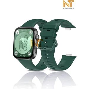 Huawei Watch Fit 3 / Fit 4 / Fit 4 Pro Uyumlu  Yumuşak Jel Silikon Kordon / Strap