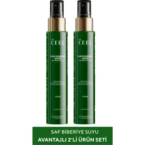 The Ceel 2 'li Biberiye Suyu Saf Saç Toniği 100 ml × 2