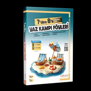 Günay Yayınları 7’den 8’e Geçenler İçin Yaz Kampı Föyleri Ciltli Soru Bankası LGS Hazırlığı