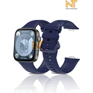 Huawei Watch Fit 3 / Fit 4 / Fit 4 Pro Uyumlu  Yumuşak Jel Silikon Kordon / Strap