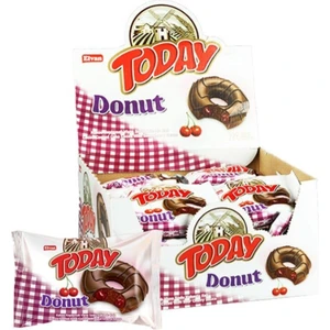 Today Donut Kek Vişneli 35 gr 24 Adet (1 Kutu)