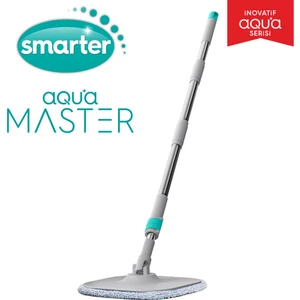 SMARTER Aqua Master Otomatik Temizlik Seti Sap+Plate+Mop Temiz & Kirli Suyu Ayırma Özelliği Otomatik Temizlik Seti Mop Paspas