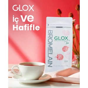 Glox Tea Bromelain Içeren Ahududu Aromalı Detox Çayı