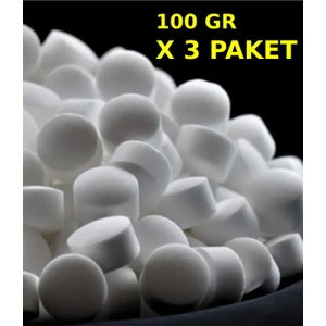 Tablet Naftalin 100 gr x 3 Paket(LAVABOLARDA KULLANILMAZ)