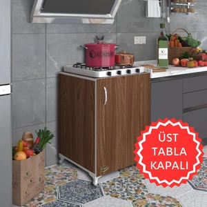 Kenzlife ocak dolabı hoşseda cvz 85*60*56 hazır mutfak klasik set üstü ocak için arkalıksız