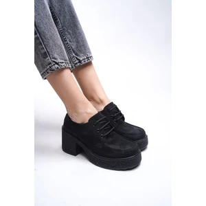 Qerekna Kadın Topuklu Bağcıklı Loafer 00121500