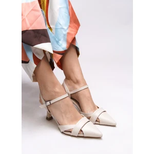 Esronyn Kadın Arkası Açık Sivri Burun Stiletto 0012707