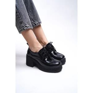 Qerekna Kadın Topuklu Bağcıklı Loafer 00121500