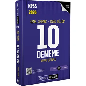 2026 Kpss Genel Yetenek Genel Kültür Tamamı Çözümlü 10 Deneme