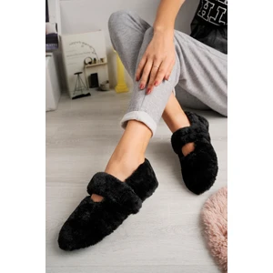 Ultra Yumuşak Peluş Kadın Ev Babeti Ses Yapmaz Hafif Taban Panduf