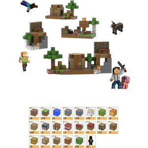 200 Adet Mc Minecraft Manyetik Blok Seti Çocuk Eğitici Montaj Kare Blok Blok Oyuncakları (Yurt Dışından)