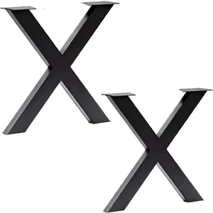 x Ayak Masa Ayağı Metal Ayak Siyah