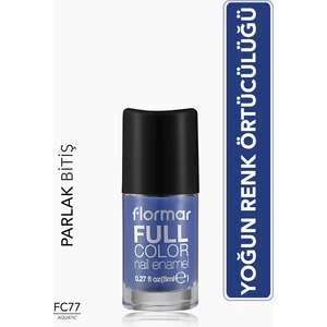 Full Color Ultra Yüksek Pigmentli & Parlak Bitişli Oje (FC77 Aquatic) 8682536065368