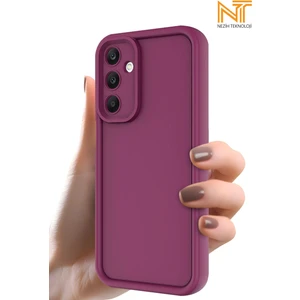 Nezih Case samsung Galaxy A15 Uyumlu Kamera Korumalı Parlak Stil Tasarım Kapak