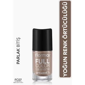 Full Color Ultra Yüksek Pigmentli & Parlak Bitişli Oje (FC07 Pbbls On The Beach) 8682536078542