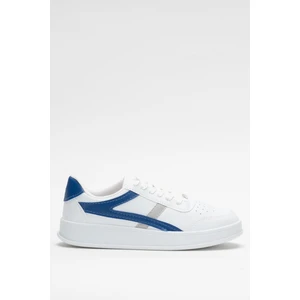 Kadın Günlük Sneaker Ayakkabı Beyaz - Saks