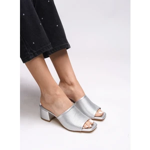 Janriara Kadın Topuklu Terlik 0012128