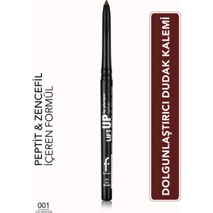 Lift Up Lip Plumper Lipliner Dolgunlaştırıcı Etkili & Uzun Süre Kalıcı Dudak Kalemi (001 Ice Mocha) 8682536099424