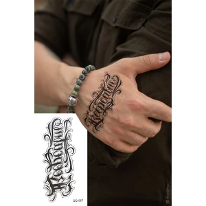 BP Tattoo Keep Calm Yazılı Geçici Dövme Tattoo