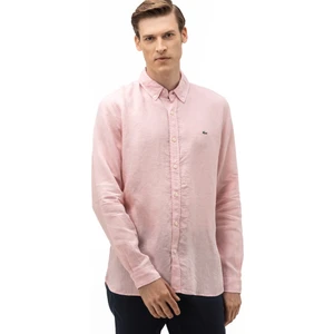 Slim Fit Keten Gömlek