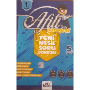 Afili Paragraf 5. Sınıf Yeni Nesil Soru Bankası