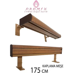 Vip Dekoratif Perde Ray Kornişi alüminyum 2 Kanallı  10 cm Orijinal Alüminyum Ayaklı