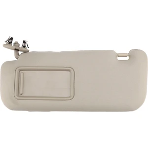 Toyota Auris Corolla 2007 - 2013 Araba Iç Güneşliği Aynalı Güneşlik Sol Sürücü Tarafı Bej (Yurt Dışından)