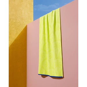 Palmie %100 Pamuk Plaj Havlusu - Yeşil - 70X150 cm