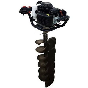 EA144P Çift Helezonlu 4 Zamanlı Toprak Burgu Makinası 300 mm 4 Hp