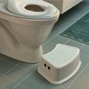 Çocuklar Için Tuvalet Eğitim Seti Tossıg Klozet Adaptörü ve Försıktıg Kaydırmaz Çocuk Basamağı