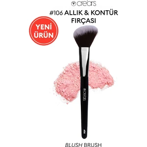 Allık & Kontür Fırçası Cre'Ars Blush Brush #106
