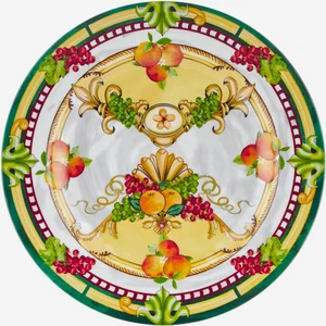 Chiara Alessi Carpe Diem Sarı Melamin Yemek Tabağı 28 cm