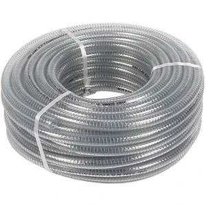 Telli Şeffaf Hortum Tip 2  ( Iç Çap 32 Mm) (1.1/4'') (10METRE)