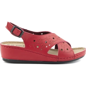 Biostep Daily 1819 – Günlük Ortopedik Vegan Deri  Kadın Sandalet