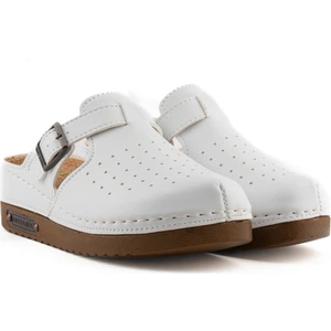 Mantar Tabanlı Ortopedik Kapalı Sabo Kadın Terlik - Anatomic Comfort