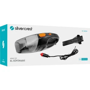 Hk Tech Silver Crest SC-S2023 Siyah 80W 5m 27 Telli Fuul Bakır Kablolu Araç Içi El Süpürgesi