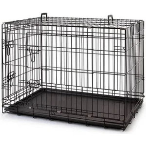 Euro Gold Metal Köpek Kafesi 92X56X66 cm Xlarge Siyah