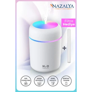 H2O 300 ml Ulrasonik Hava Nemlendirici ve Aroma Difüzörü