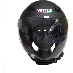 Vırtue Açık Kask Mat Siyah