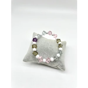 Summer Spark: Cam & Ahşap Yaz Bilekliği