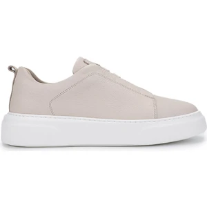 Tamer Tanca Erkek Hakiki Deri Bej Sneakers & Spor Ayakkabı 965 2526 Erk Ayk Y25 Bej Fltr