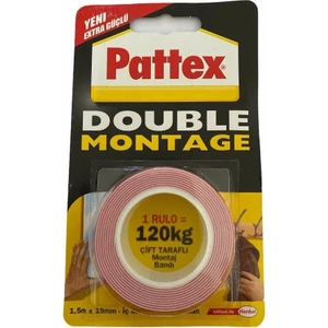 Shop Nova Pattex Double Montage Çift Taraflı Bant 120 kg