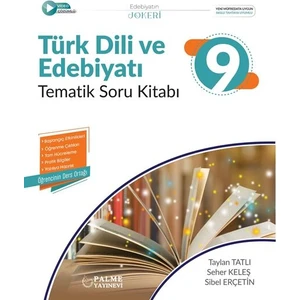 Palme Yayıncılık 9. Sınıf Joker Türk Dili Edebiyatı Soru Kitabı